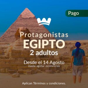 Protagonistas Egipto - De pago X 5